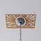 Ekena Millwork Hoover Wood Fretwork Pierced Ceiling Medallion, Cherry, 34"W x 17"H x 12 5/8"ID x 1/4"T CMWP34X17X0250HOCH - alternate 8